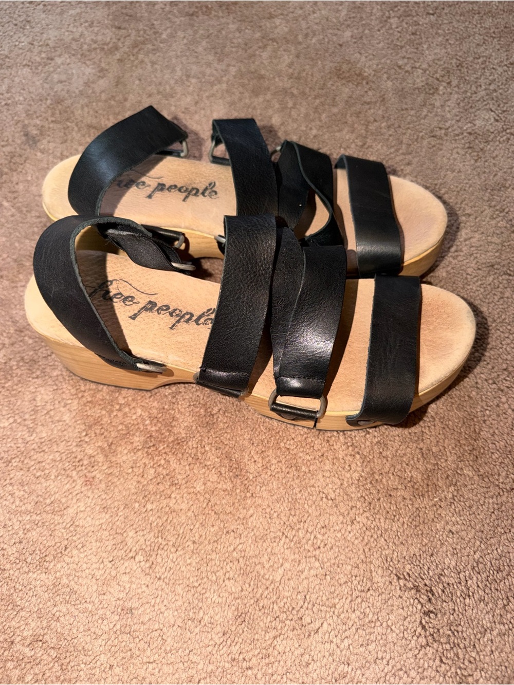 Free People Virgo Strappy Clogs - Picture 2 of 6